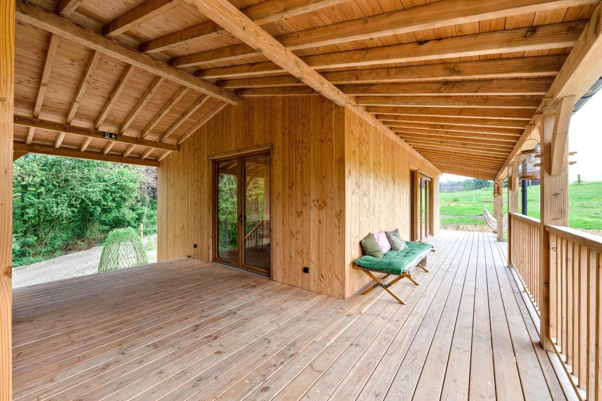 Les Cabanes Champetres - Le Domaine Des Trois Tilleuls Villers-la-Ville エクステリア 写真