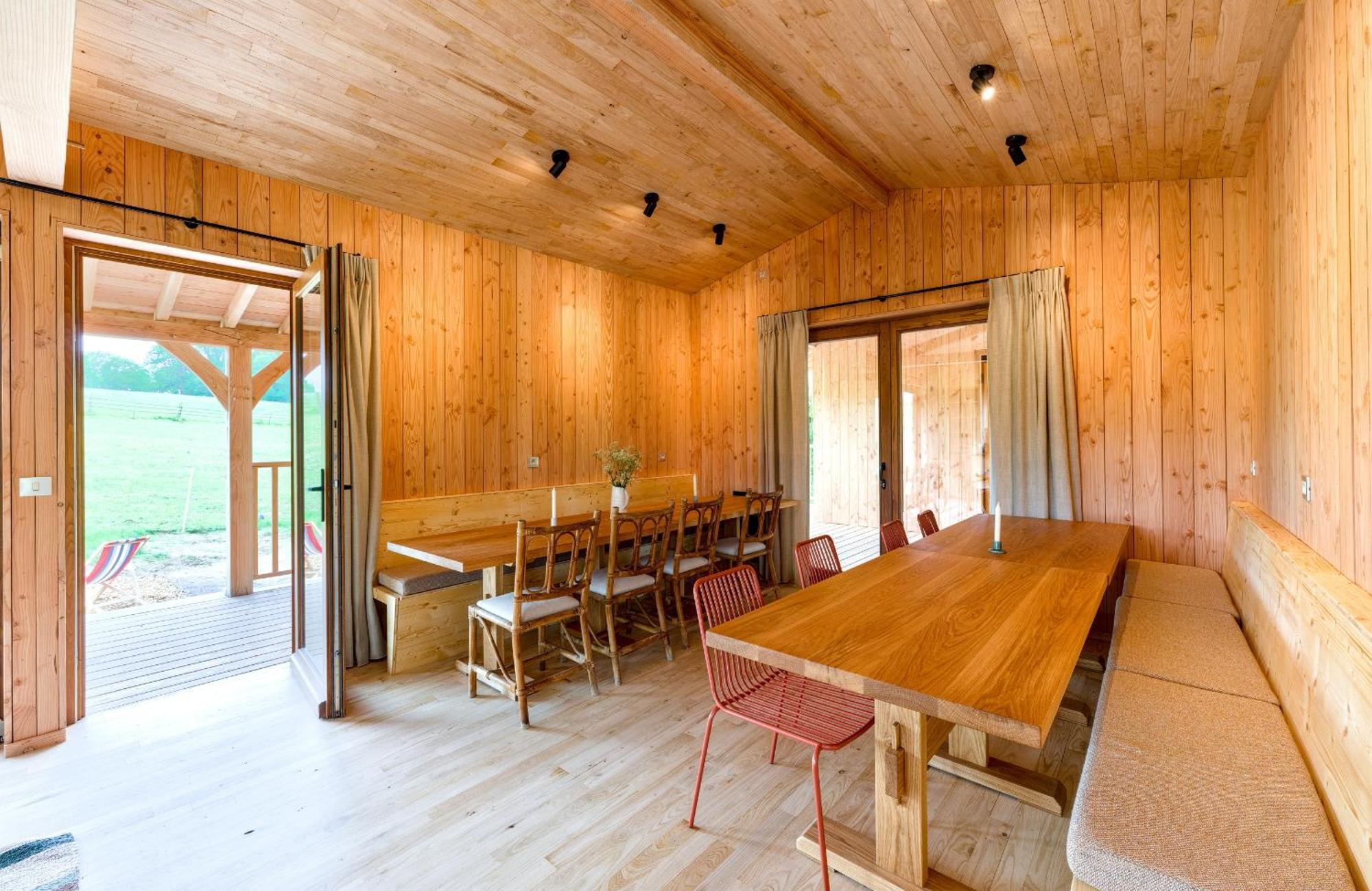 Les Cabanes Champetres - Le Domaine Des Trois Tilleuls Villers-la-Ville エクステリア 写真
