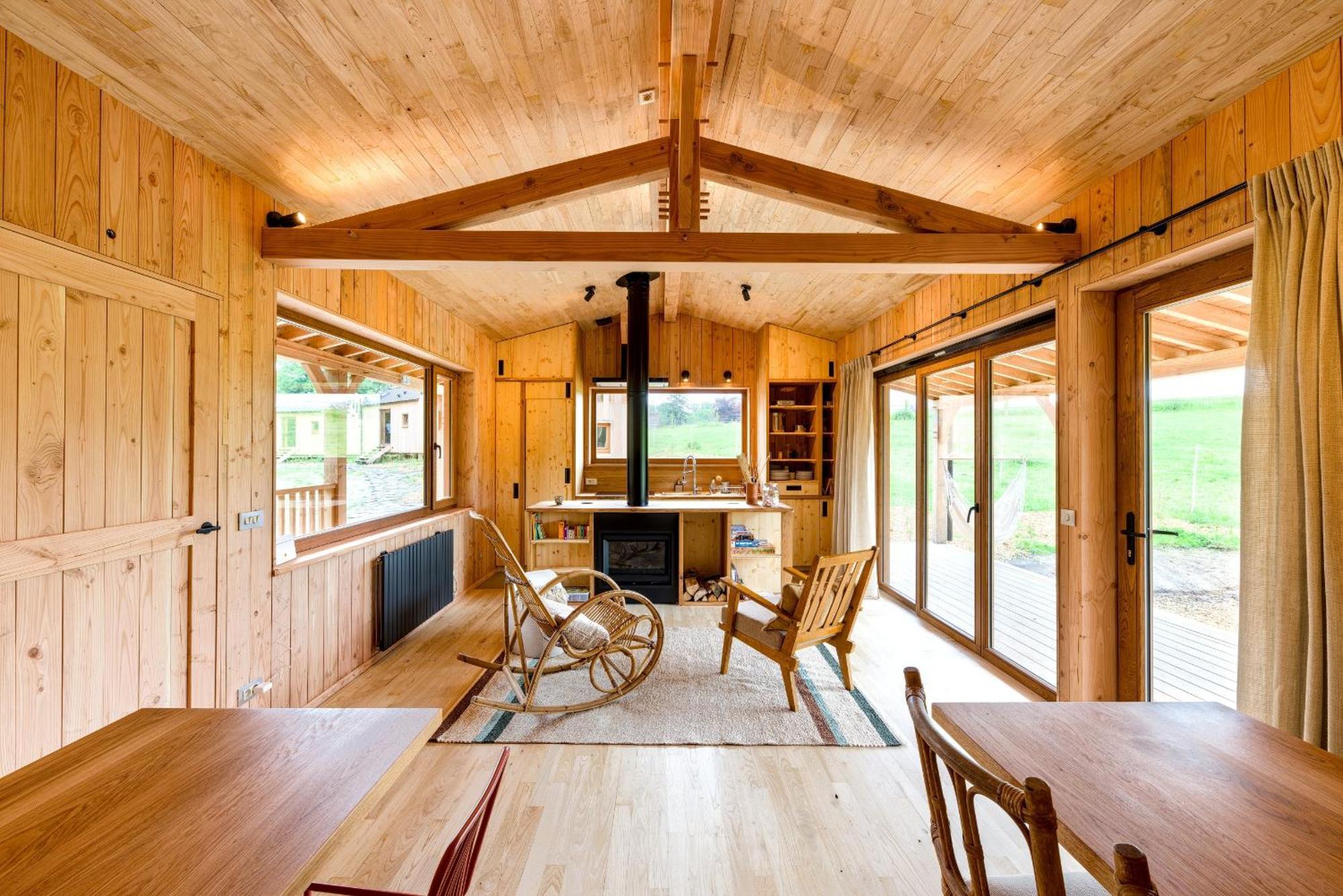 Les Cabanes Champetres - Le Domaine Des Trois Tilleuls Villers-la-Ville エクステリア 写真