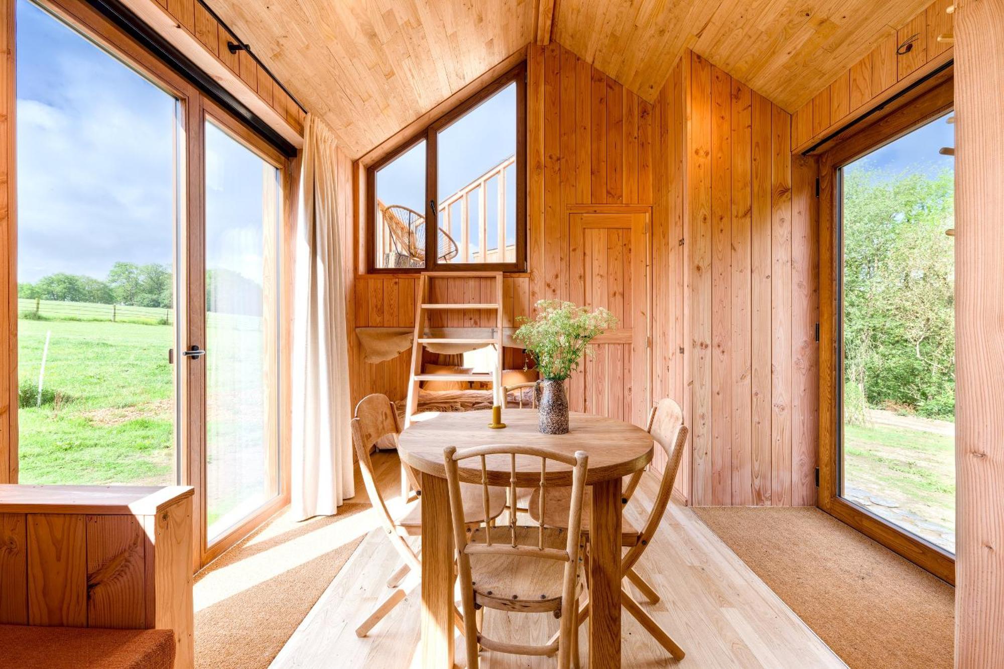 Les Cabanes Champetres - Le Domaine Des Trois Tilleuls Villers-la-Ville エクステリア 写真
