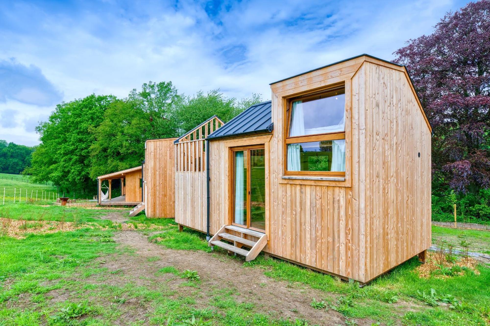 Les Cabanes Champetres - Le Domaine Des Trois Tilleuls Villers-la-Ville エクステリア 写真