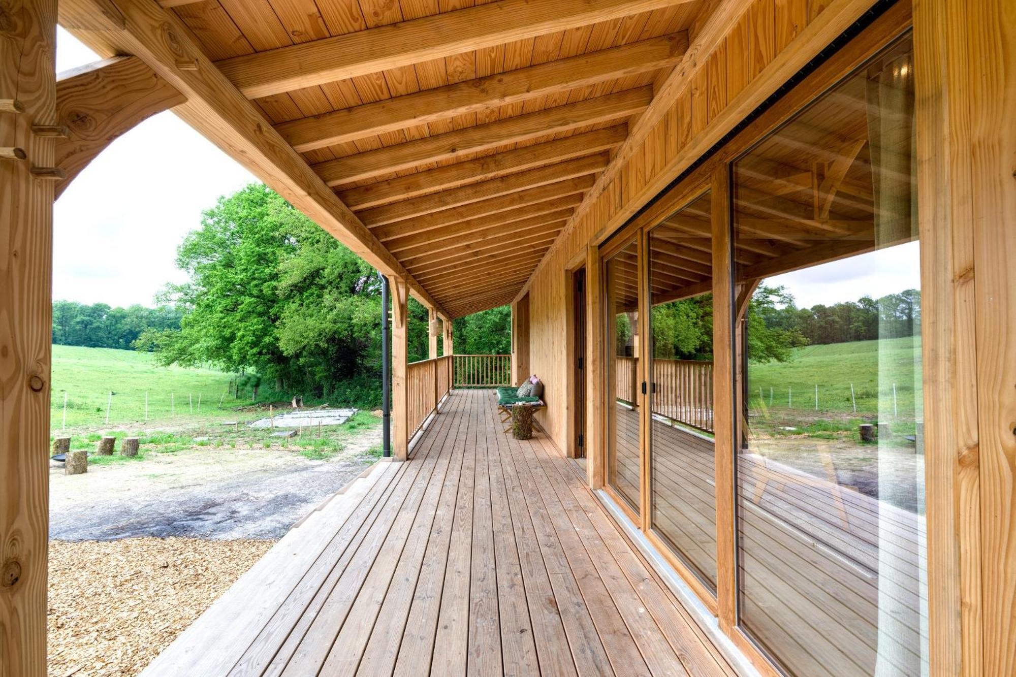 Les Cabanes Champetres - Le Domaine Des Trois Tilleuls Villers-la-Ville エクステリア 写真