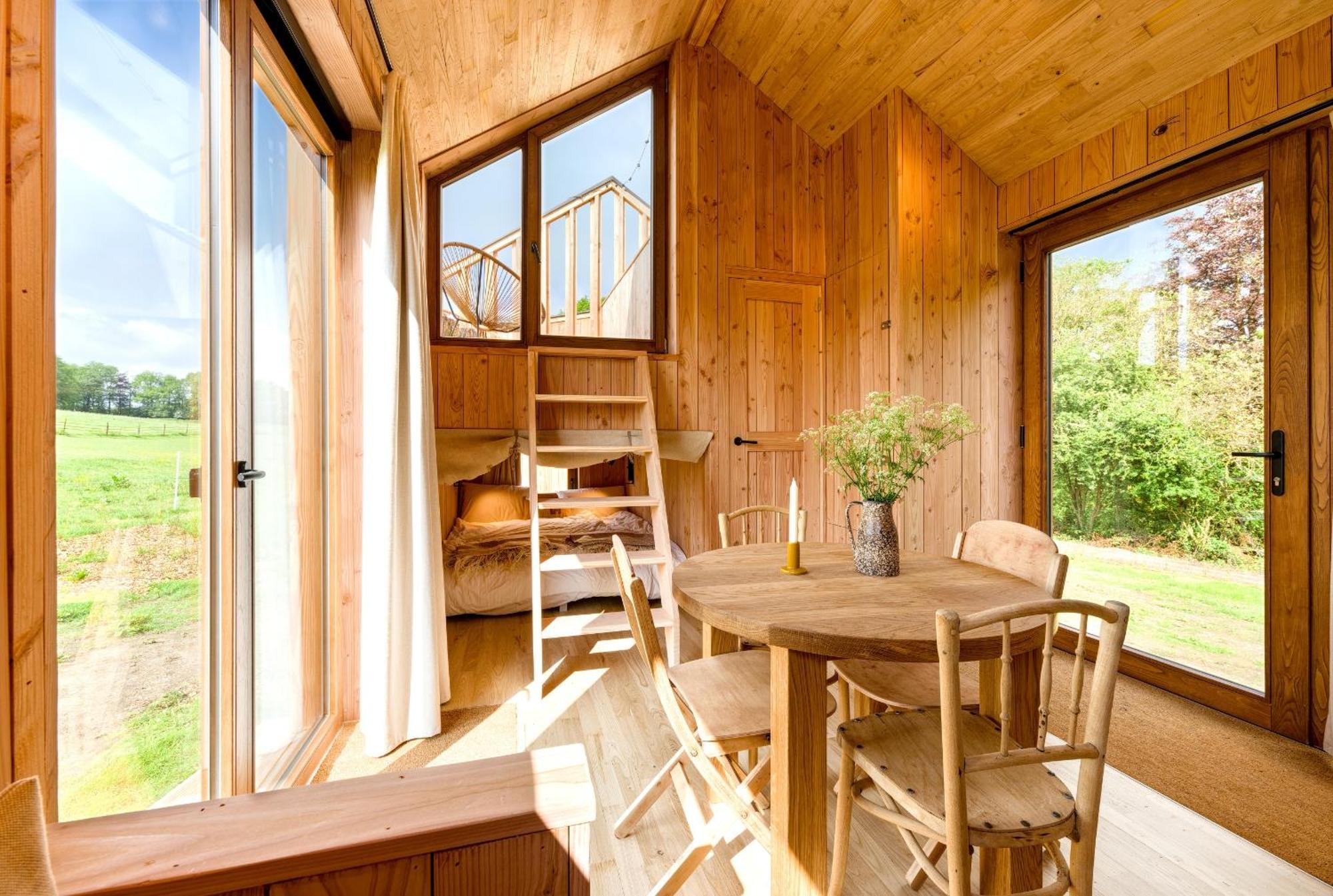Les Cabanes Champetres - Le Domaine Des Trois Tilleuls Villers-la-Ville エクステリア 写真