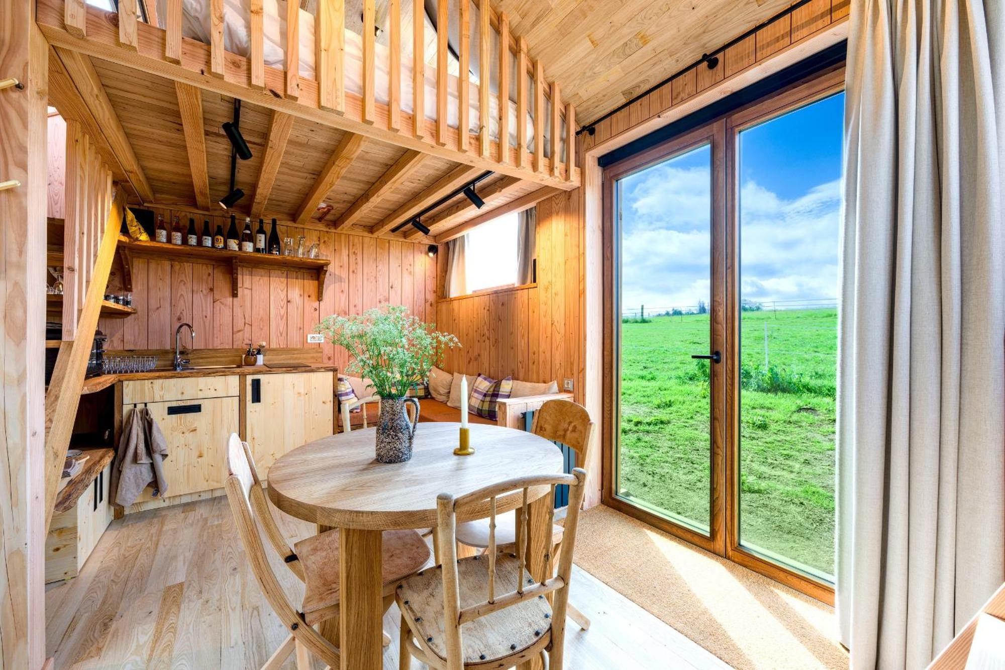 Les Cabanes Champetres - Le Domaine Des Trois Tilleuls Villers-la-Ville エクステリア 写真